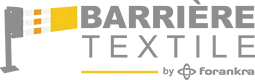 Logo barrière textile